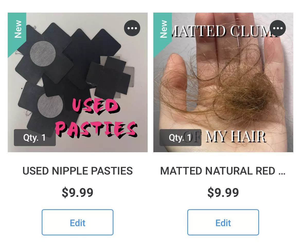 Added a few new fetish items to my storefront ( moreshameless ) posted by shamelessmilk