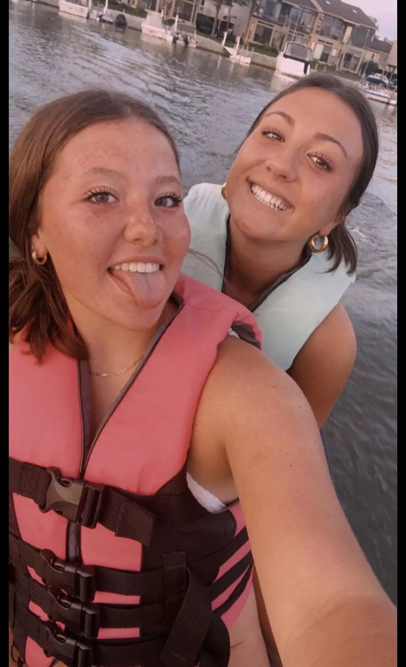 Brunette Babes on the Water posted by theIRLfeeder