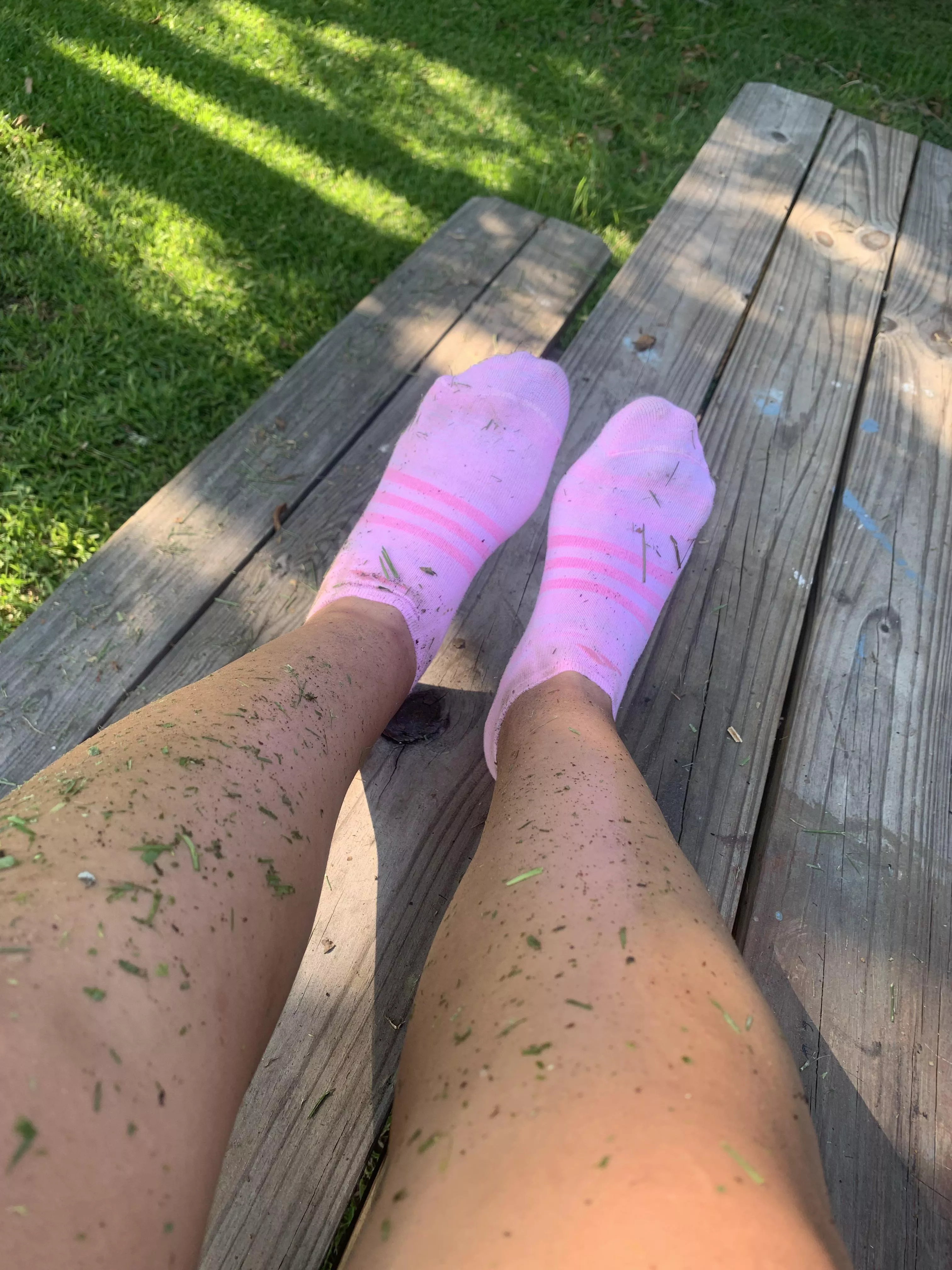 Cum get a taste of my sweet Sweaty landscaping socks:) [selling] [US] [F] posted by AngelsCloset420