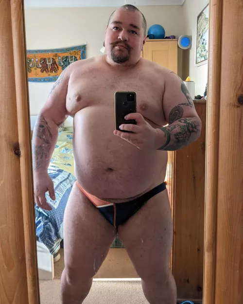 Feeling slutty in these briefs by BearyBudai