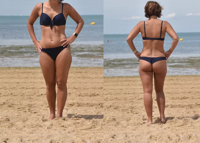 Finally hitting the beach! by glamworkingmom