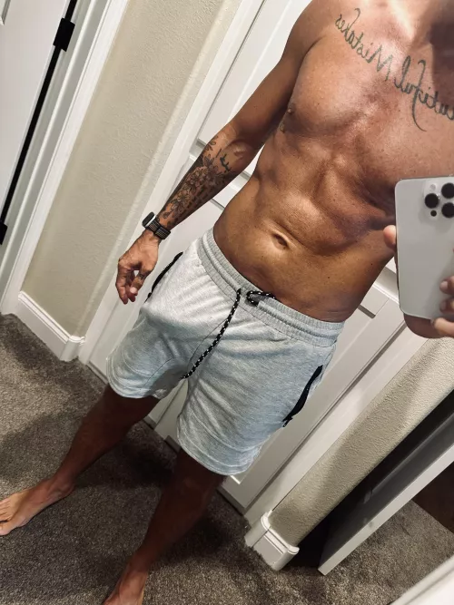 Gray sweatshort season by 1withtacos