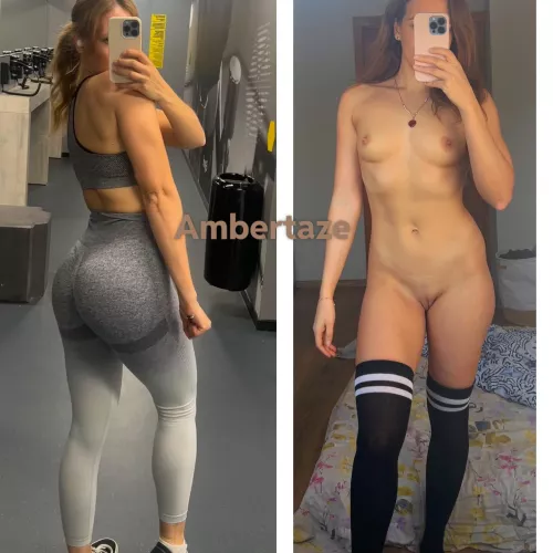 Gym vs your bedroom by ambertaze