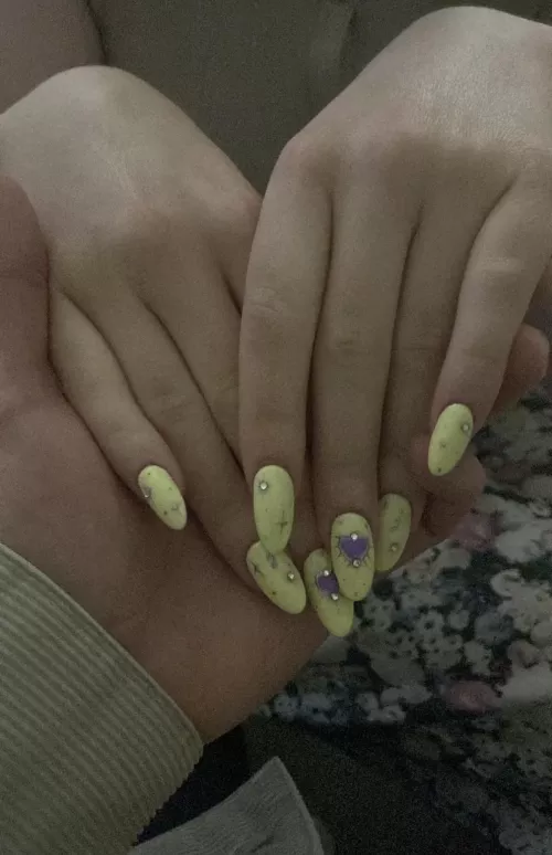 He can’t wait for my nails to be wrapped around his hard cock 🖤 by orvilina