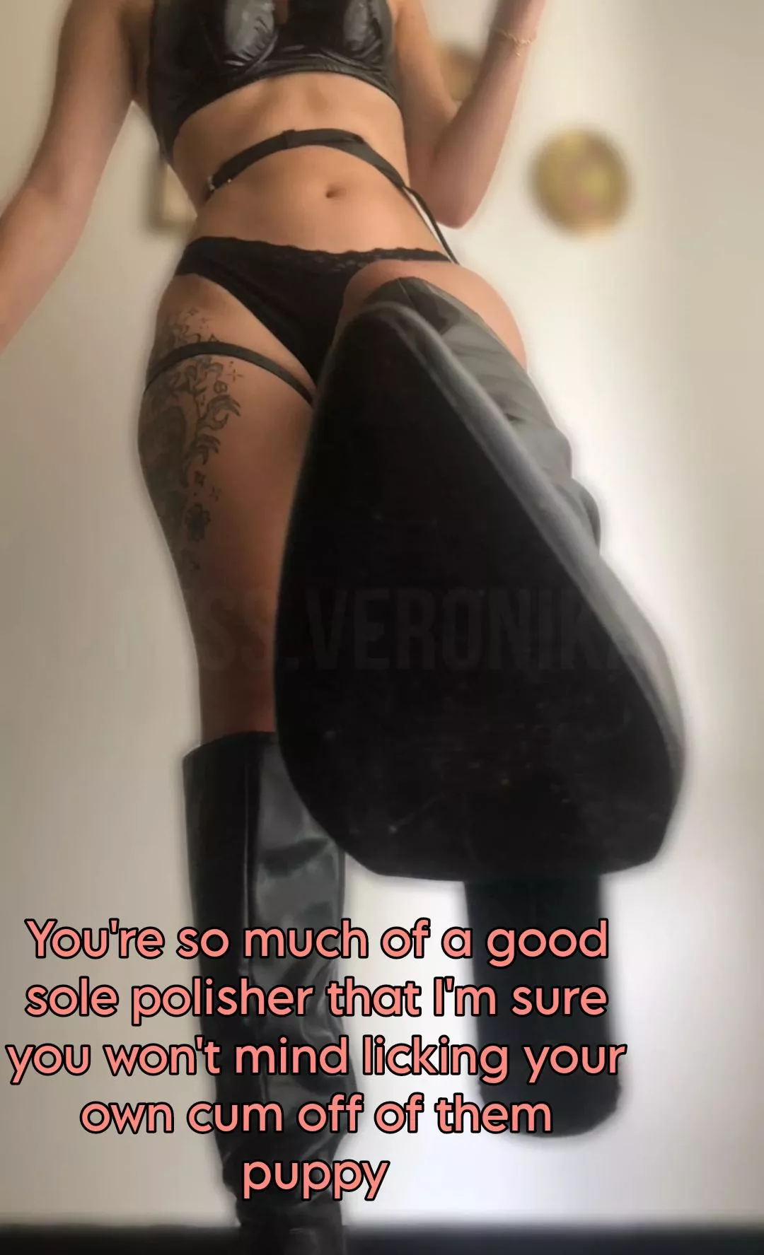 Hope your tongue is ready 👅😈 posted by Miss_Veronika