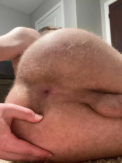 I love showing off my hairy ass 😈 by hiuser987651234