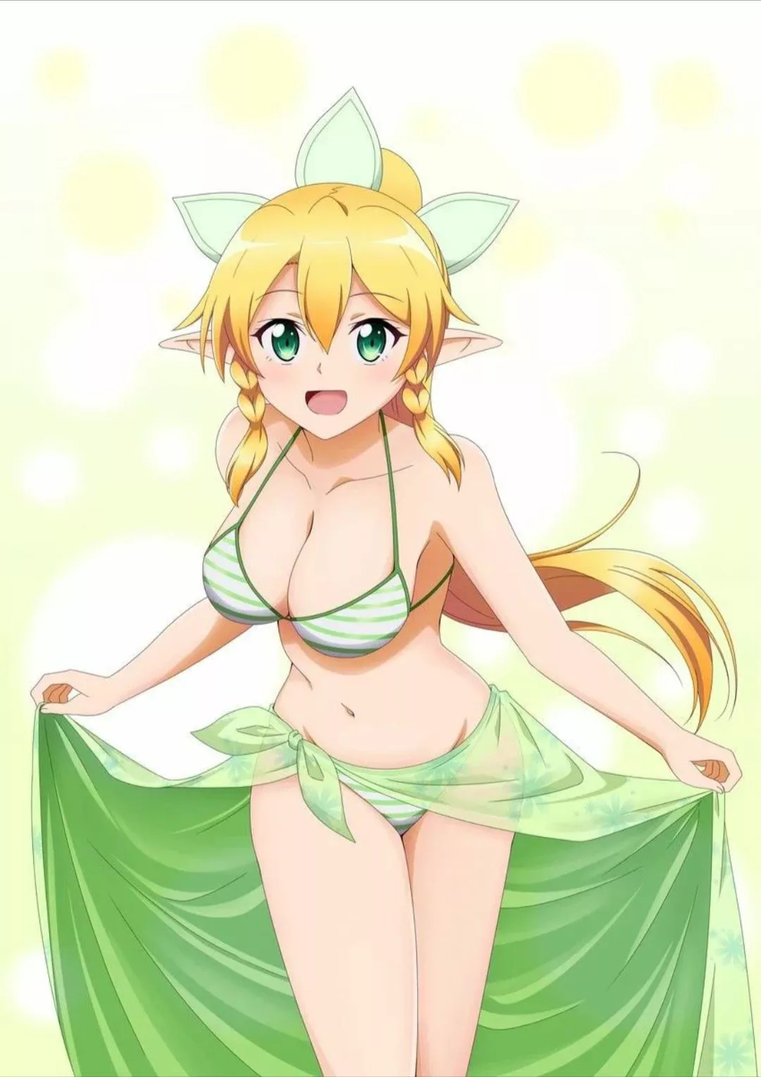 Leafa in a bikini posted by LanguageLawNerd