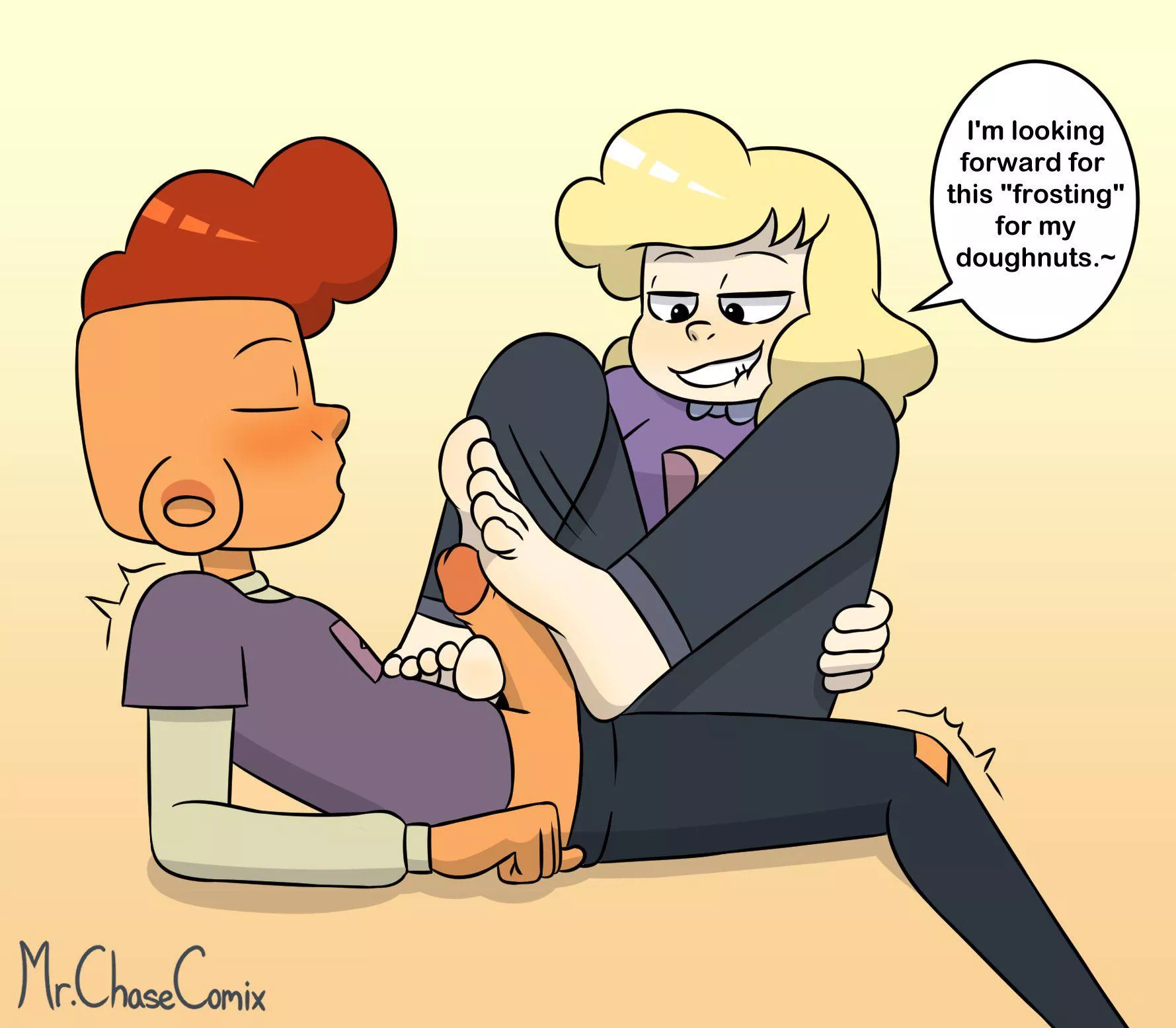 Sadie’s Footjob (Chase Comix) posted by Plenty-Composer-4817