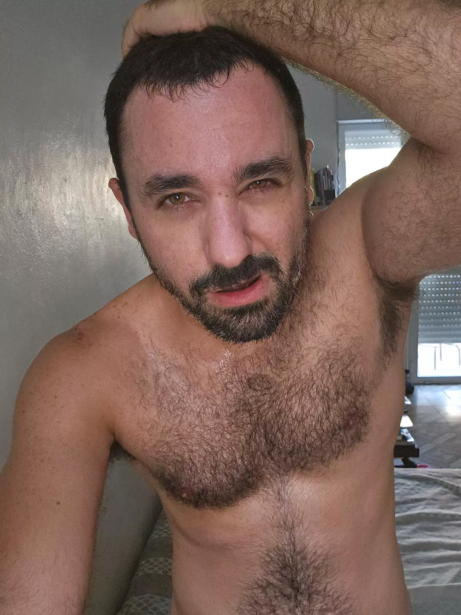 Sweating like hell of july posted by zoro_homo