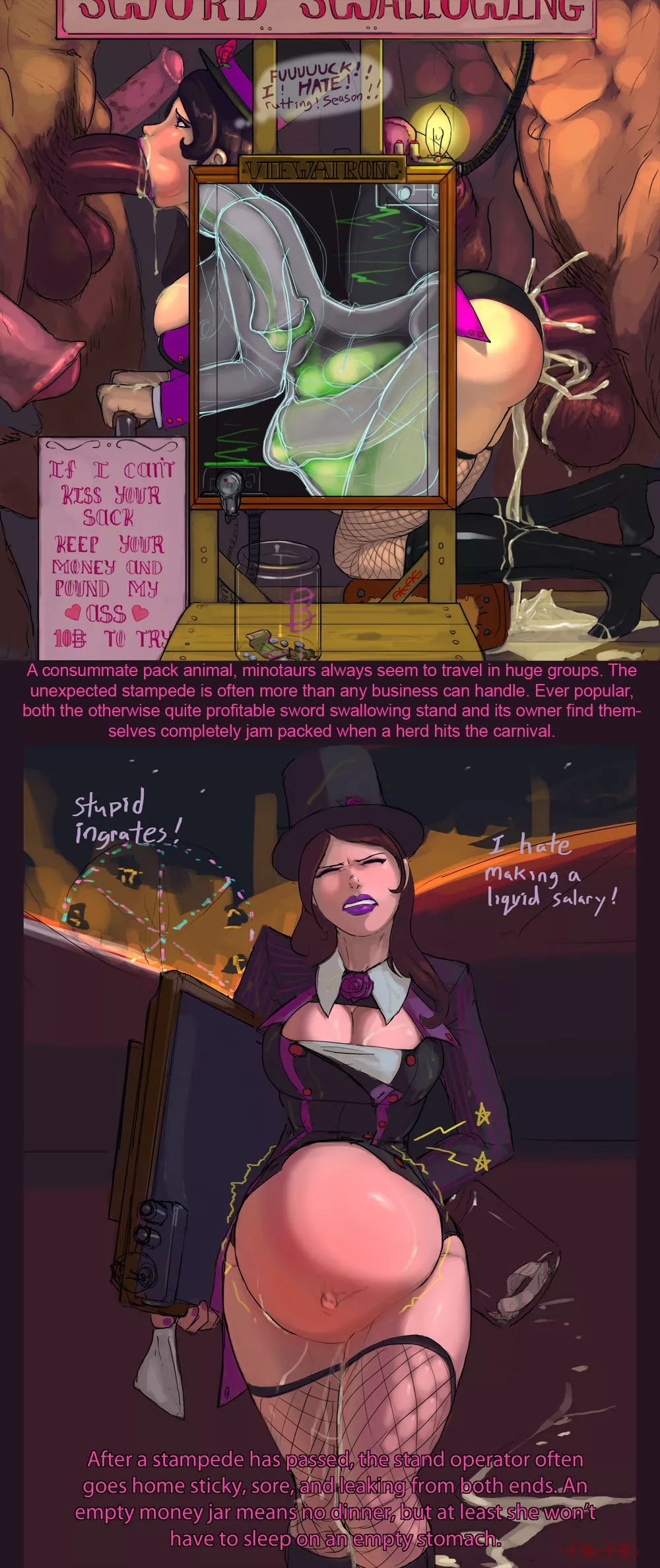 Sword Swallowing (aka6) posted by monster_alt