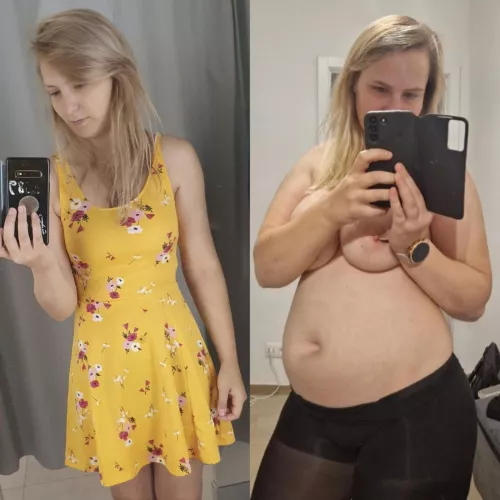 Think I could still fit in that dress? by sylvievisser