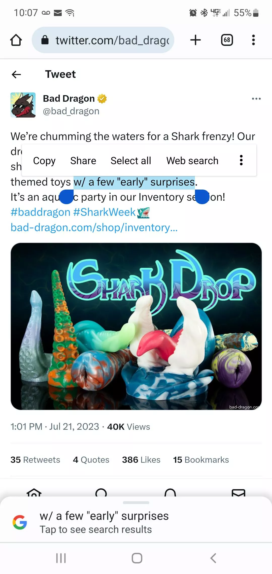 BD told us we'd see Nokken last week. Will probably drop Friday posted by Dragon_Pimp