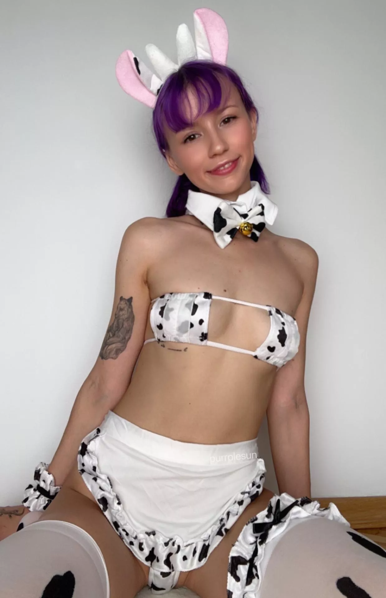 cow maid at your service posted by purrplesun