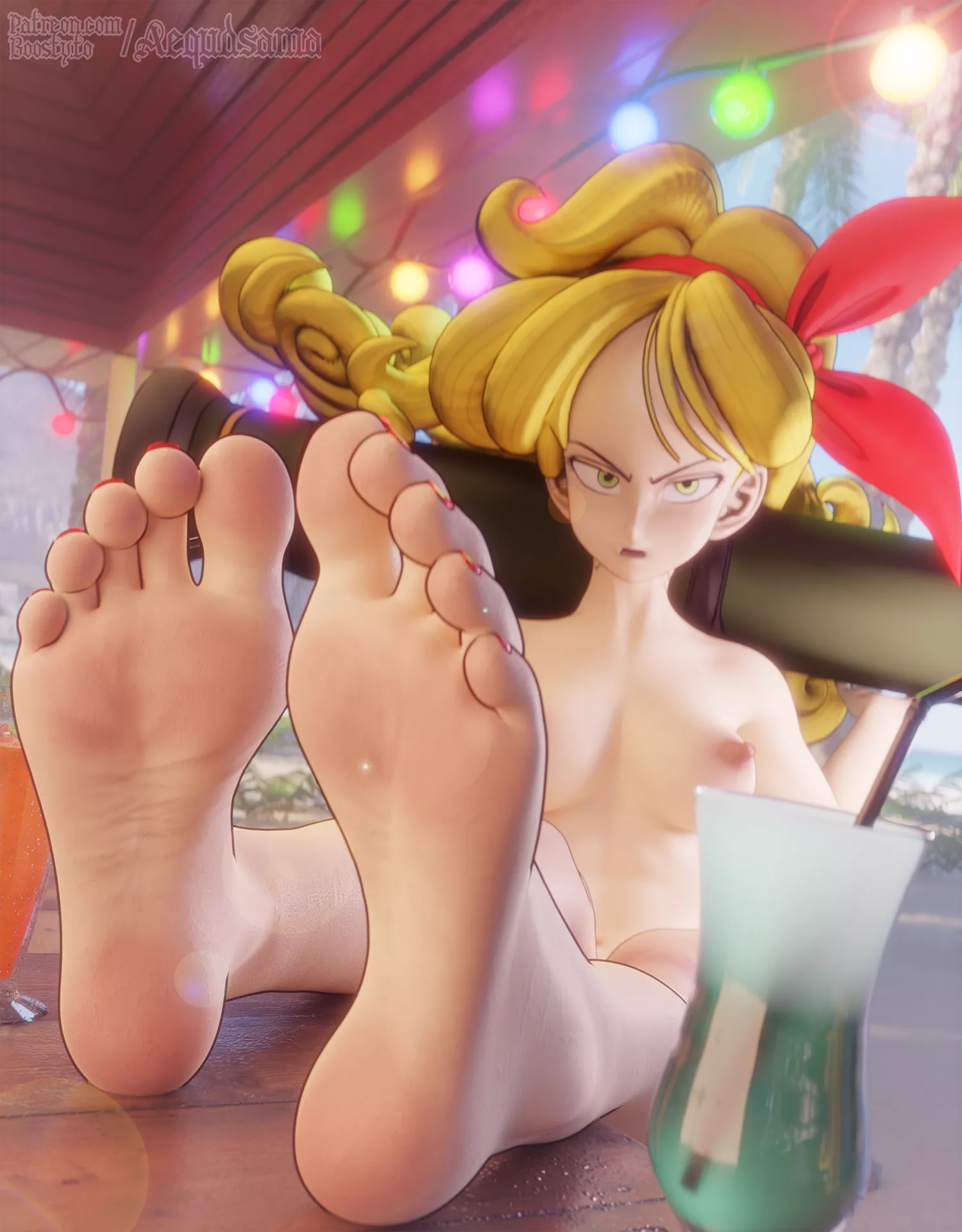 Evil Launch Feet [Dragon Ball] (Aequd) posted by Aequd