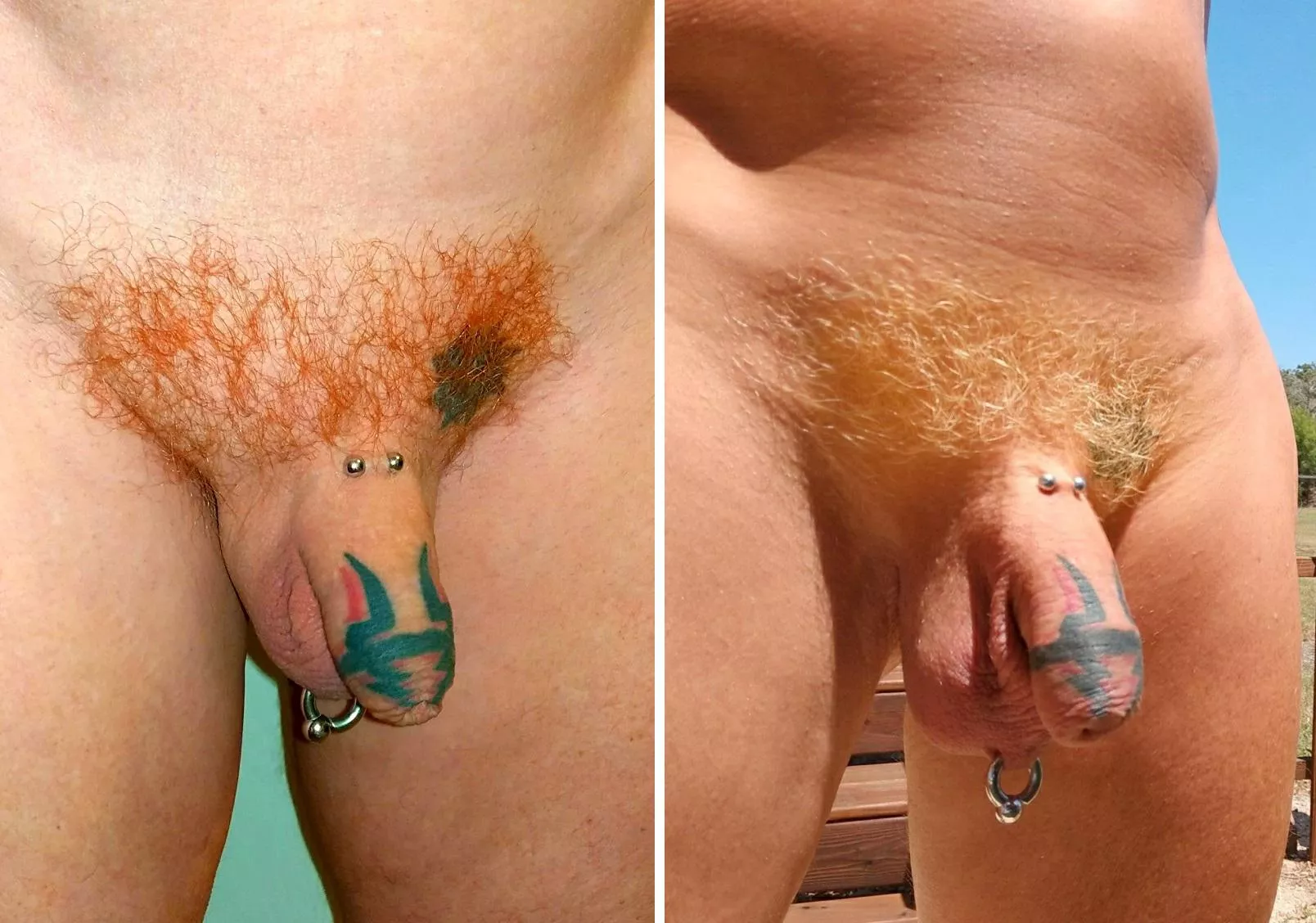 Ginger to blond posted by Restoredude