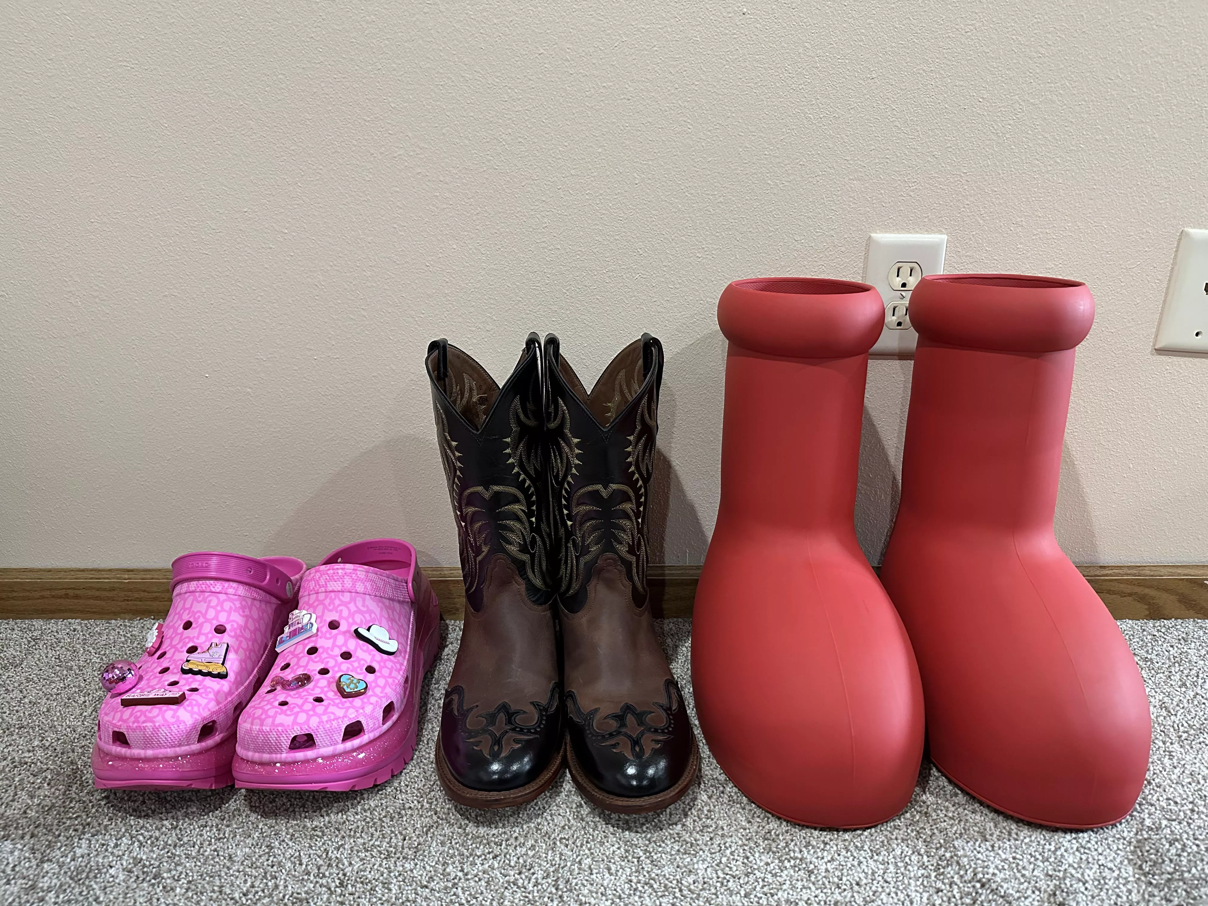 got two pairs of boots this month (had to include the Barbie clogs too) posted by TSM_Matsuri