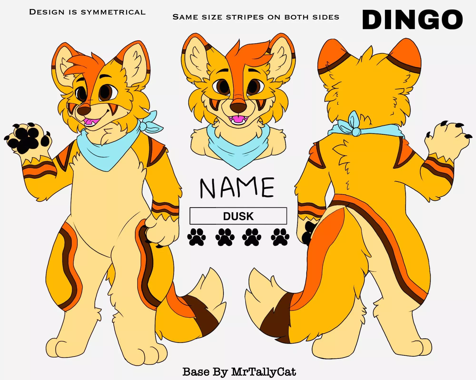 Here’s my main sona Dusk! :3 posted by Fluffylildingo