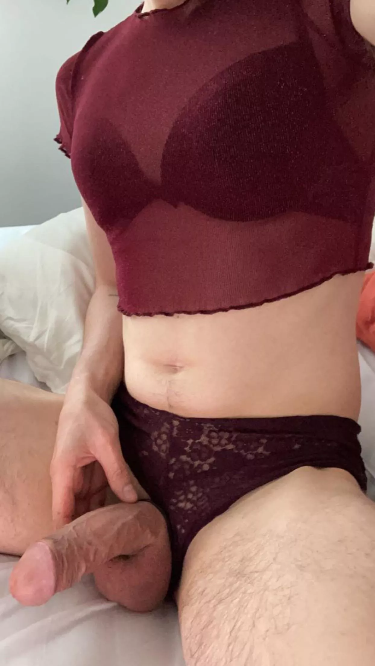 In her bra and panties posted by heavyleak