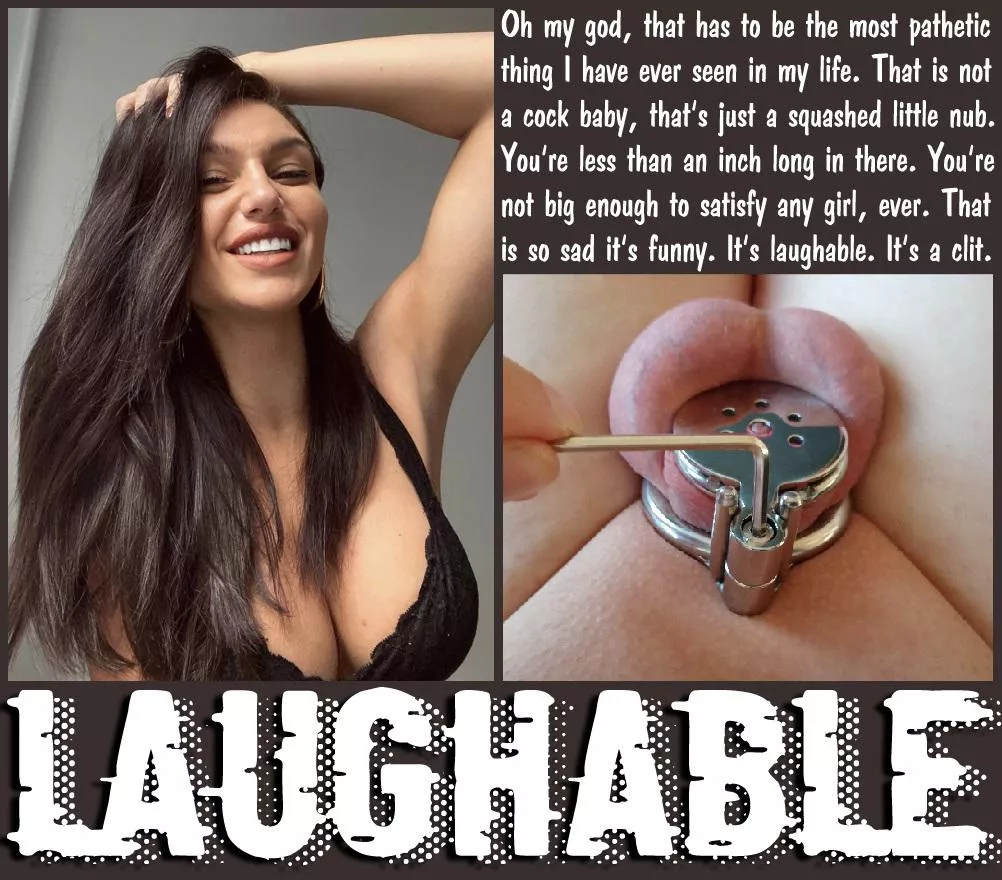 LAUGHABLE [chastity] [femdom] [sph] posted by Teas_Denial