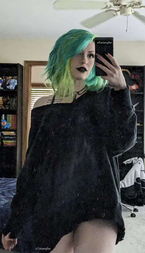 💚My hair was looking to good today, I just had to share it here~! 💚 by CarbunnyBun