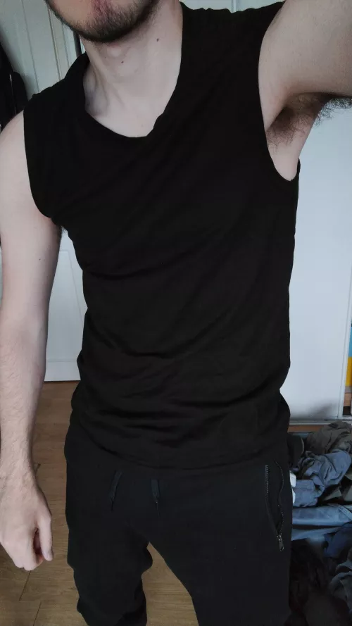 New shirt to show off my pits in by Mint_disaster