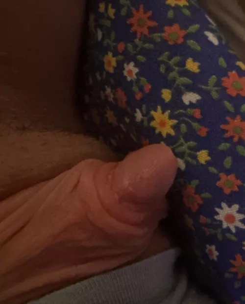 Pulled my Pj shorts to the side so daddy can check how swollen I am by Switchback666