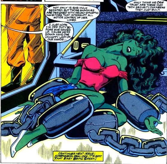 She hulk unconcious anda helpless posted by Sex-Man19