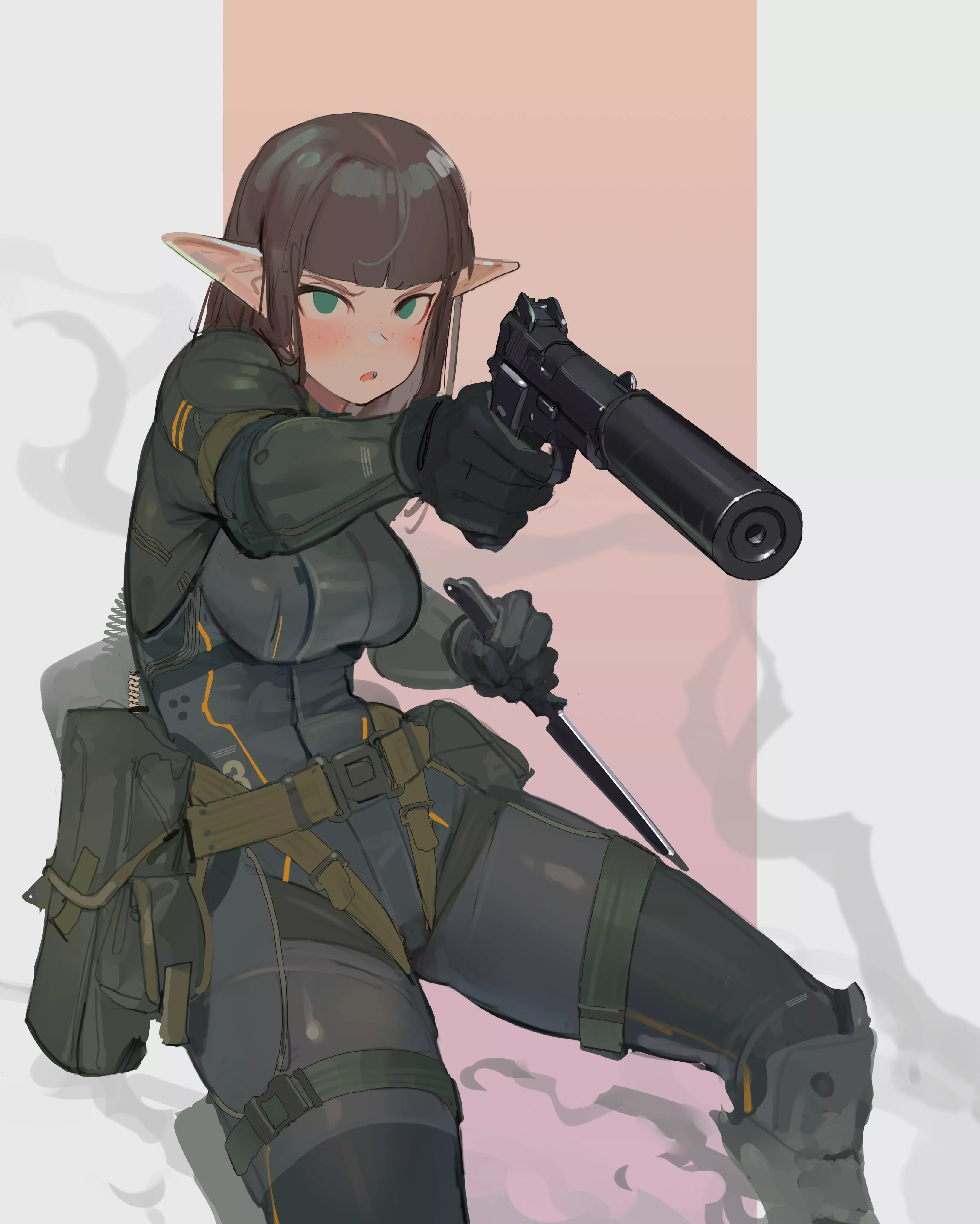 Tactical Elf Action (Polilla) [Original] posted by llamanatee