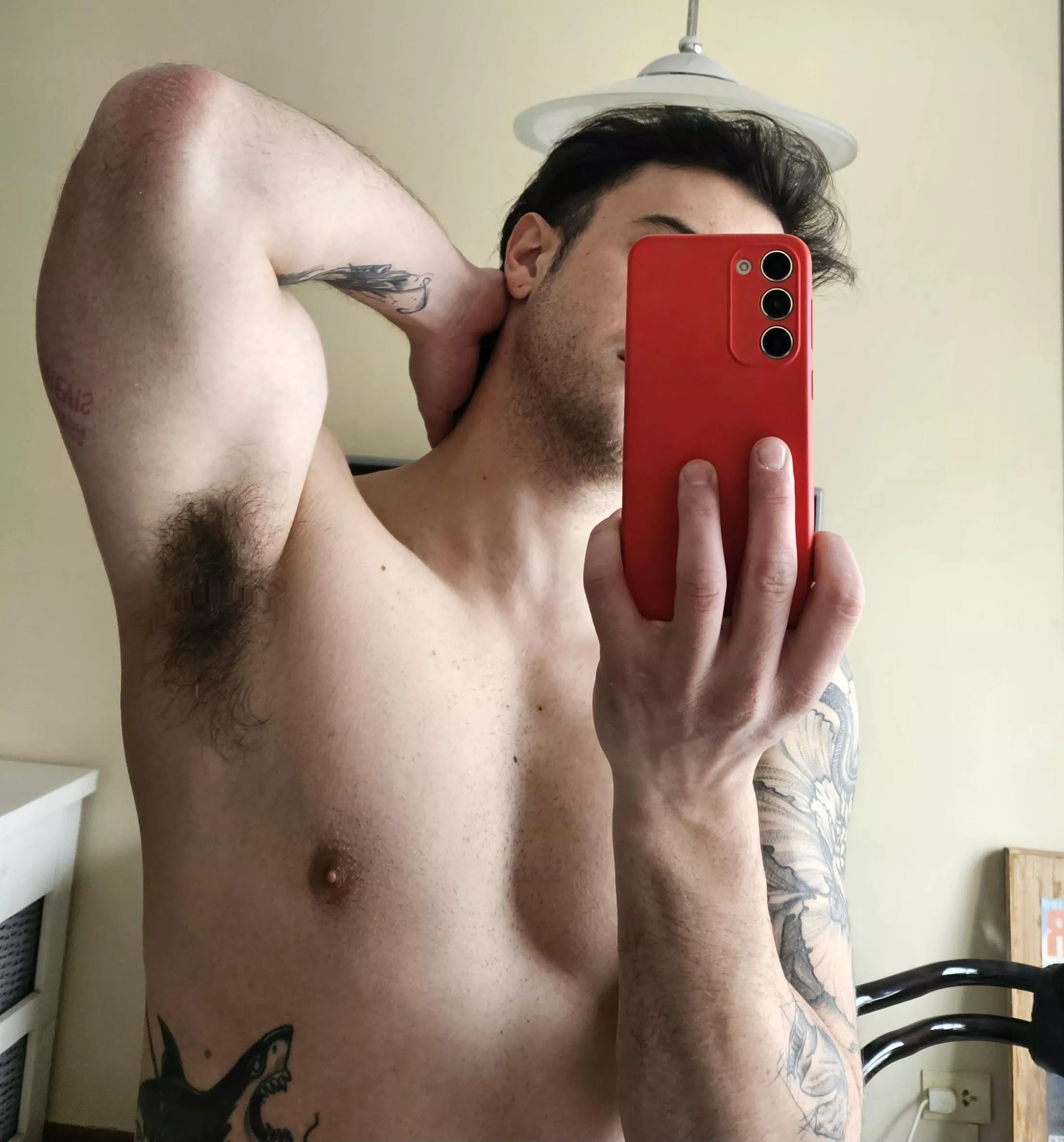 Time to lick daddy's pits posted by Powerful_Maybe_9304