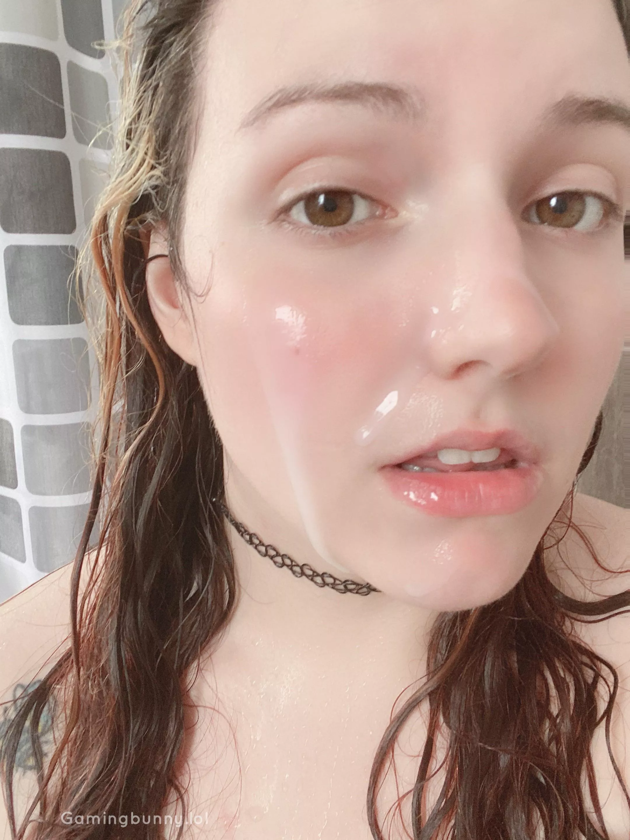 Apparently I'm prettier covered in cum posted by Gamingbunnyx