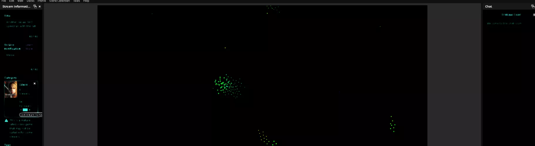 Are these docks not loading because of Twitch? Everything else is fine. Stream is fine. Reset PC & OBS. Logged out of Account. Undocked. Refresh helps but then blurs immediately. I tried r/obs but cant post pics. Appreciate any help, thank you. by LifeIsOneBigFractal