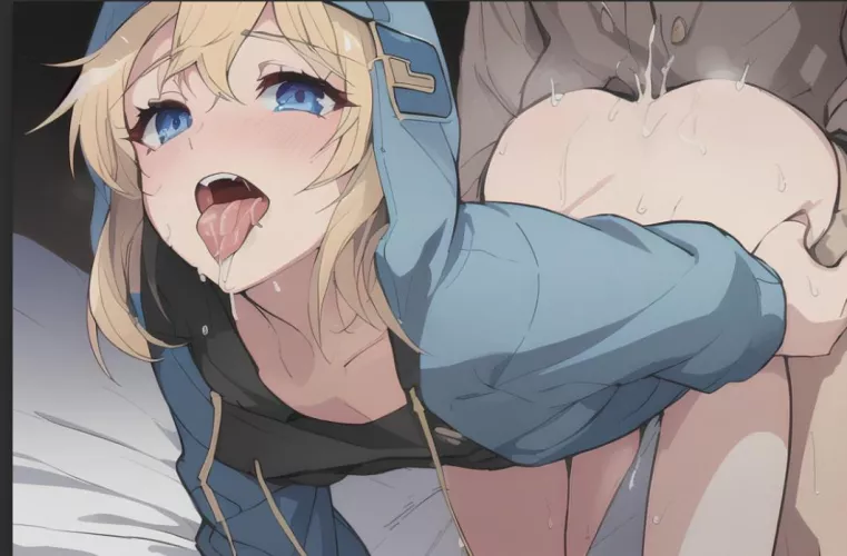 Bridget drooling by Anon4657891