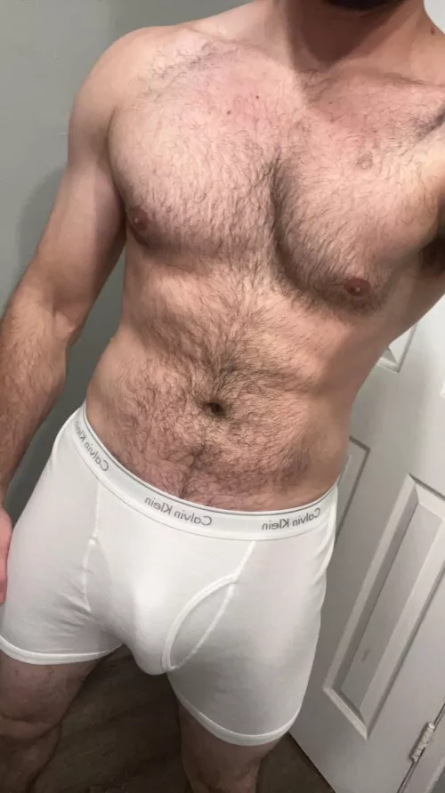 Do I look good in these white briefs? by Hot_King562