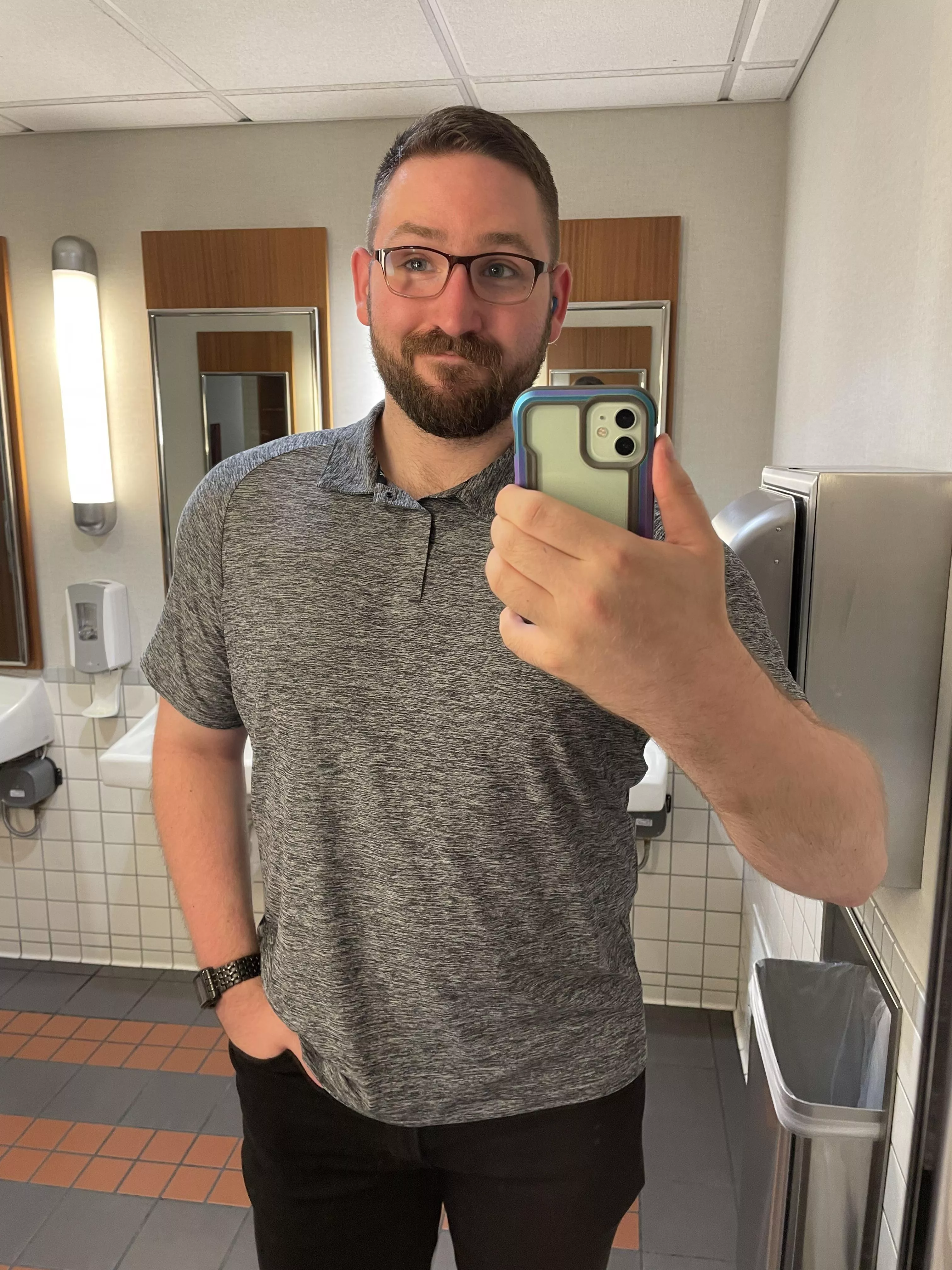 I forgot I have a black pair of pants and I think they go good with this shirt posted by SpikeTac2233