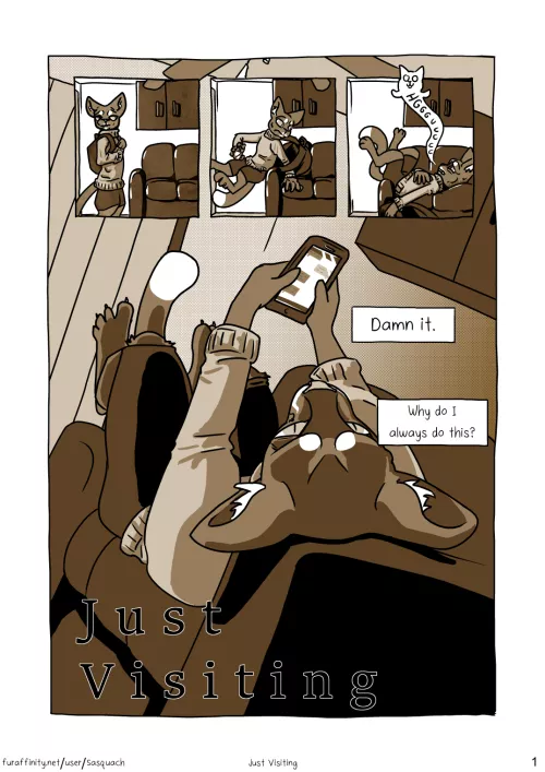 Just Visiting (Sasquach/OC) [MM] Full link in replies by leiseratte