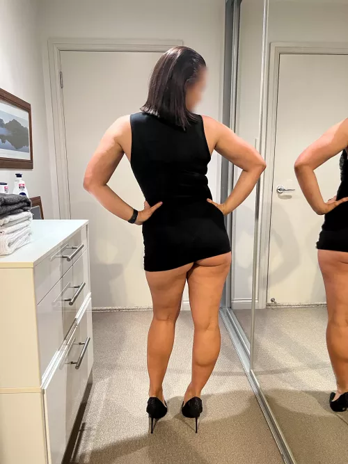 Love her in black 🖤 Pt 2 by aussexywife