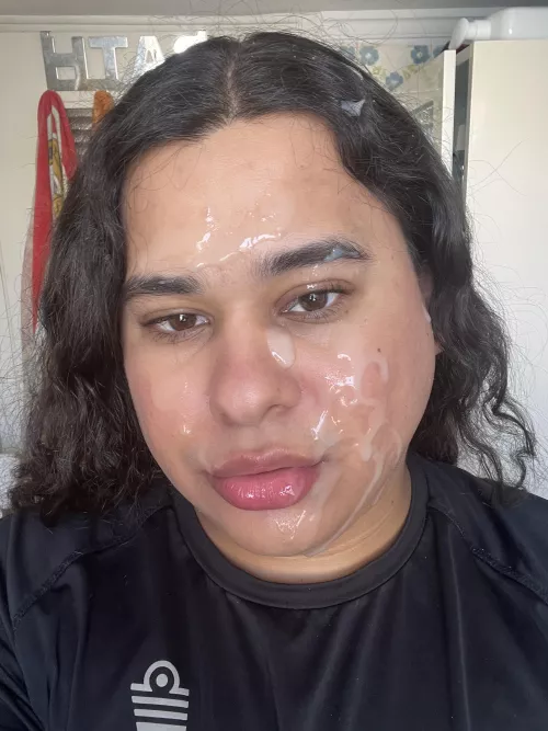 my face after recording today's video 💦💦🍆 by Latinocute