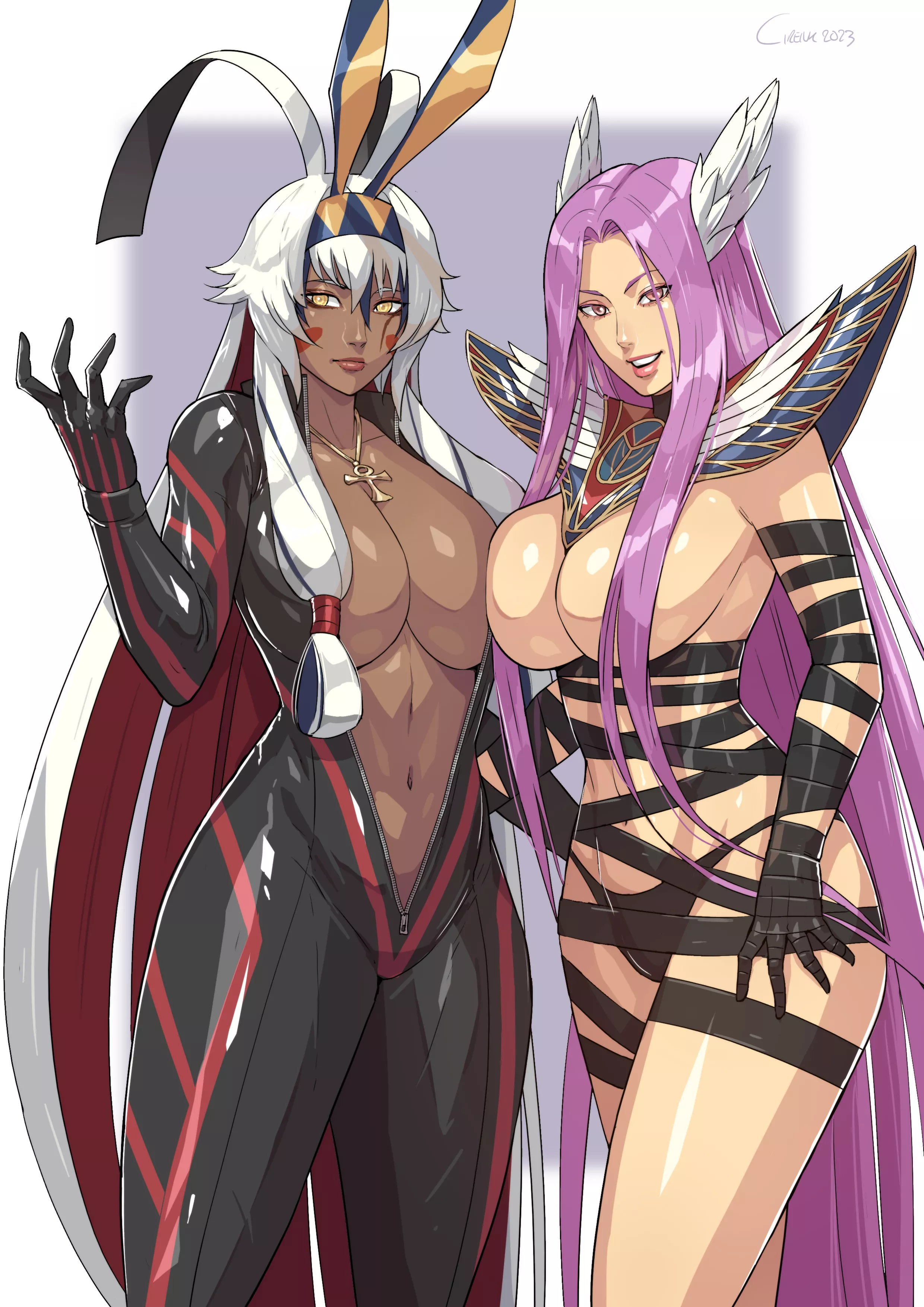 Nitocris Alter & Medusa (cirenk) posted by Amaterasuu69