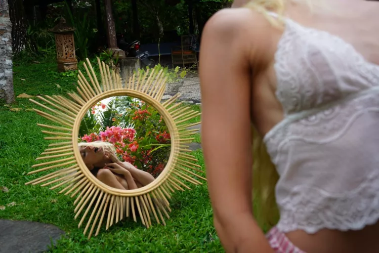 Objects in the mirror are closer than they appear by MsAnyaBlack