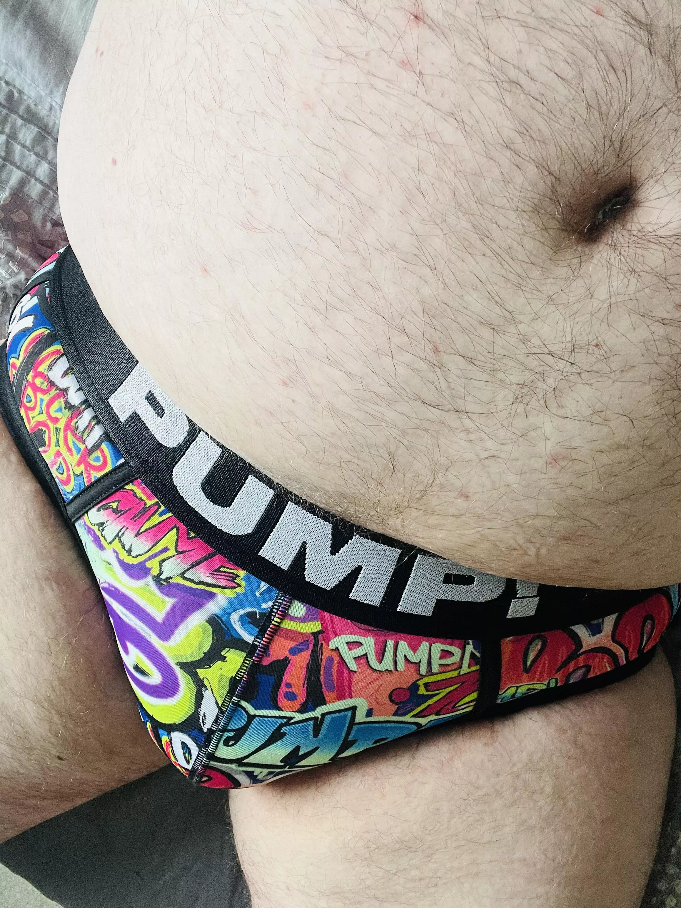 Paintbrush briefs to hide my gear that can come on faces 😈 posted by GrMax28