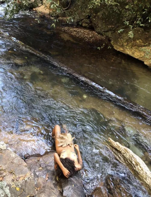 Where and how I love to be. Naked and in nature by lala_lais