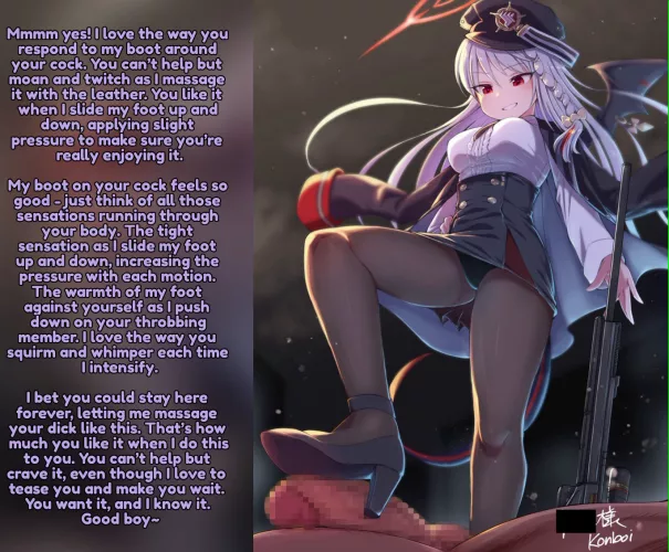 You love my boots~ [Footjob][Boots][Heels][Teasing][Audio][Artist - konboi-eg] by BallbustingFanatic