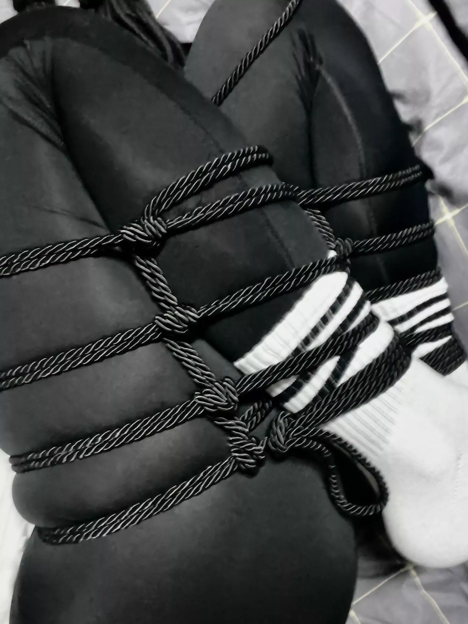 Am a bit late but this is what I did on my last self tie saturday😝 posted by bunny_chaengo