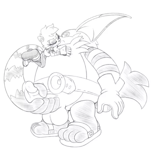 Big grip (@KERBARU_art) by SonicSpeedster18