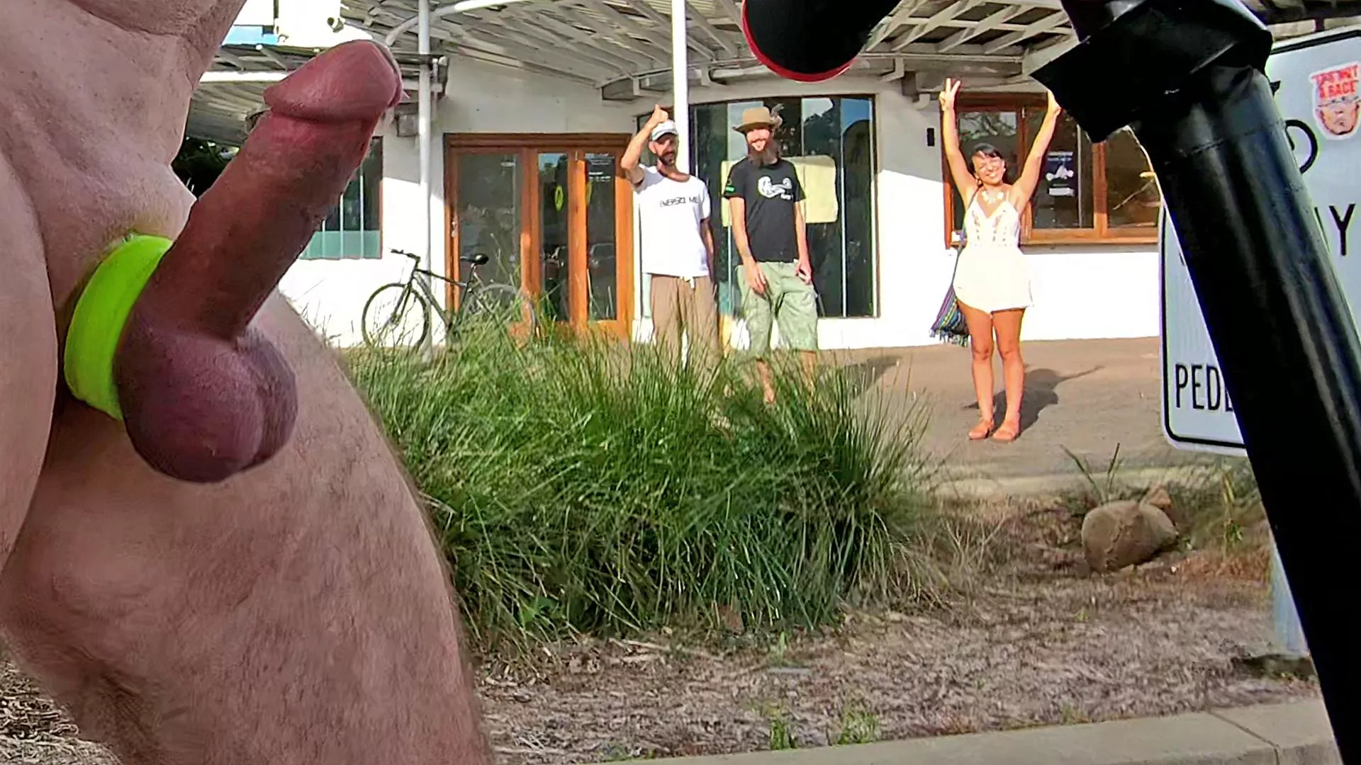 Boner roaming the street meets with enthusiastic response at WNBR Byron Bay posted by Peripatetic_Wombat