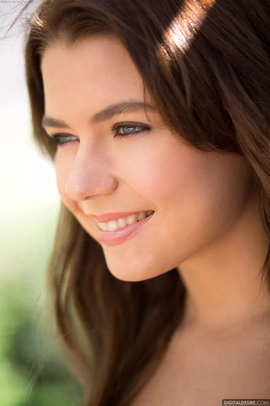 Close up of her pretty smile posted by SarasCaptions