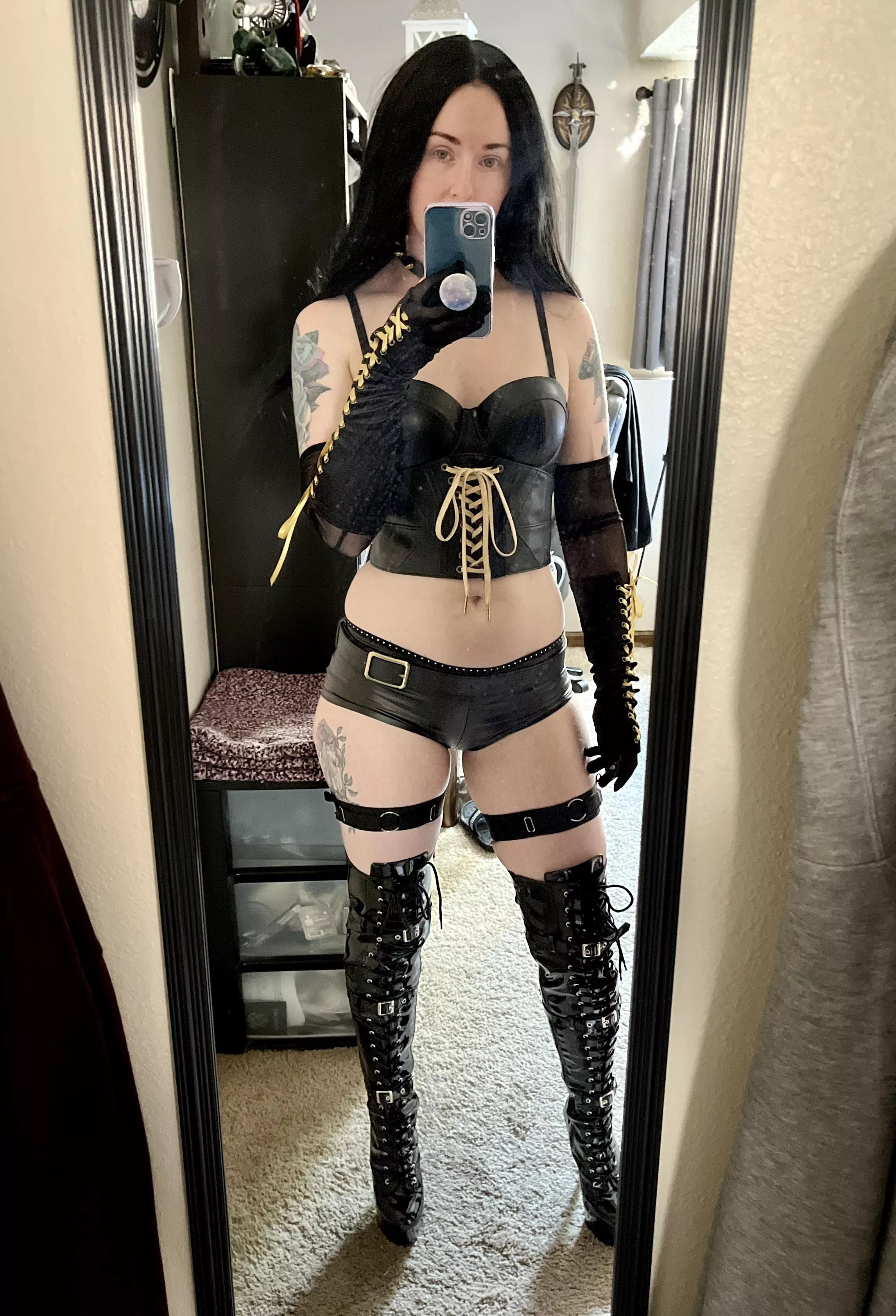 Definitely gonna need help taking all this stuff off if you know what I mean posted by eluniya1