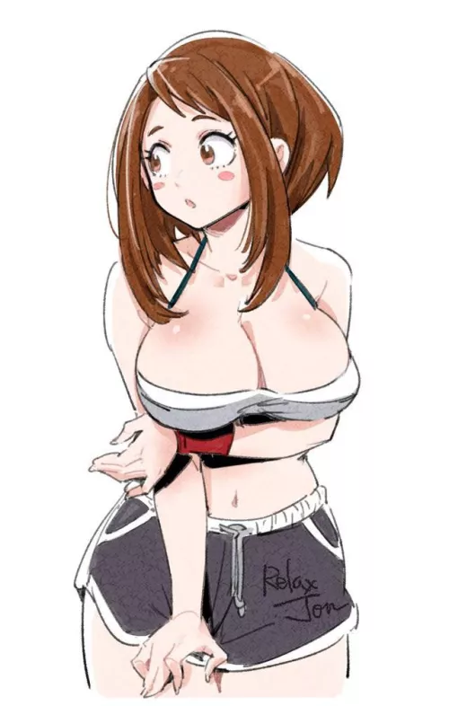 Fashionable Ochako (RelaxJon) [My Hero Academia] by MillionHypotheses