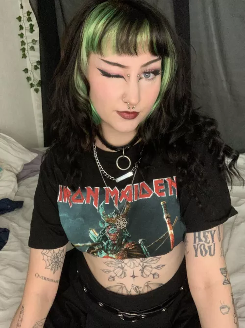 Got that new iron maiden merch by sipetinh