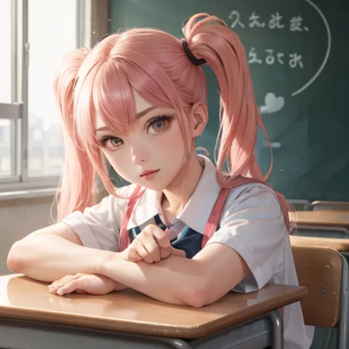 Hate school 😑 by ahegao32678